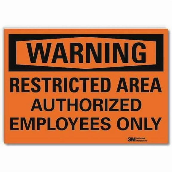 Lyle Security Sign,5inx7in,Reflctv Sheeting U6-1215-RD_7X5