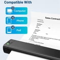 thumbnail image 5 of M08F A4 Portable Thermal Printer,Supports 8.26inchx11.69inch A4 Thermal Paper, 5 of 5