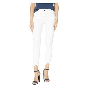 Kut from the Kloth Connie Ankle Skinny High-Rise, Optic White, 00