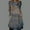 Blue, variant on Azrian Women Fall Soft O-Neck Long Sleeve formal Flower Irregular Tie-Dye Color Block Printing Fall Maxi Casual Ladies Dress
