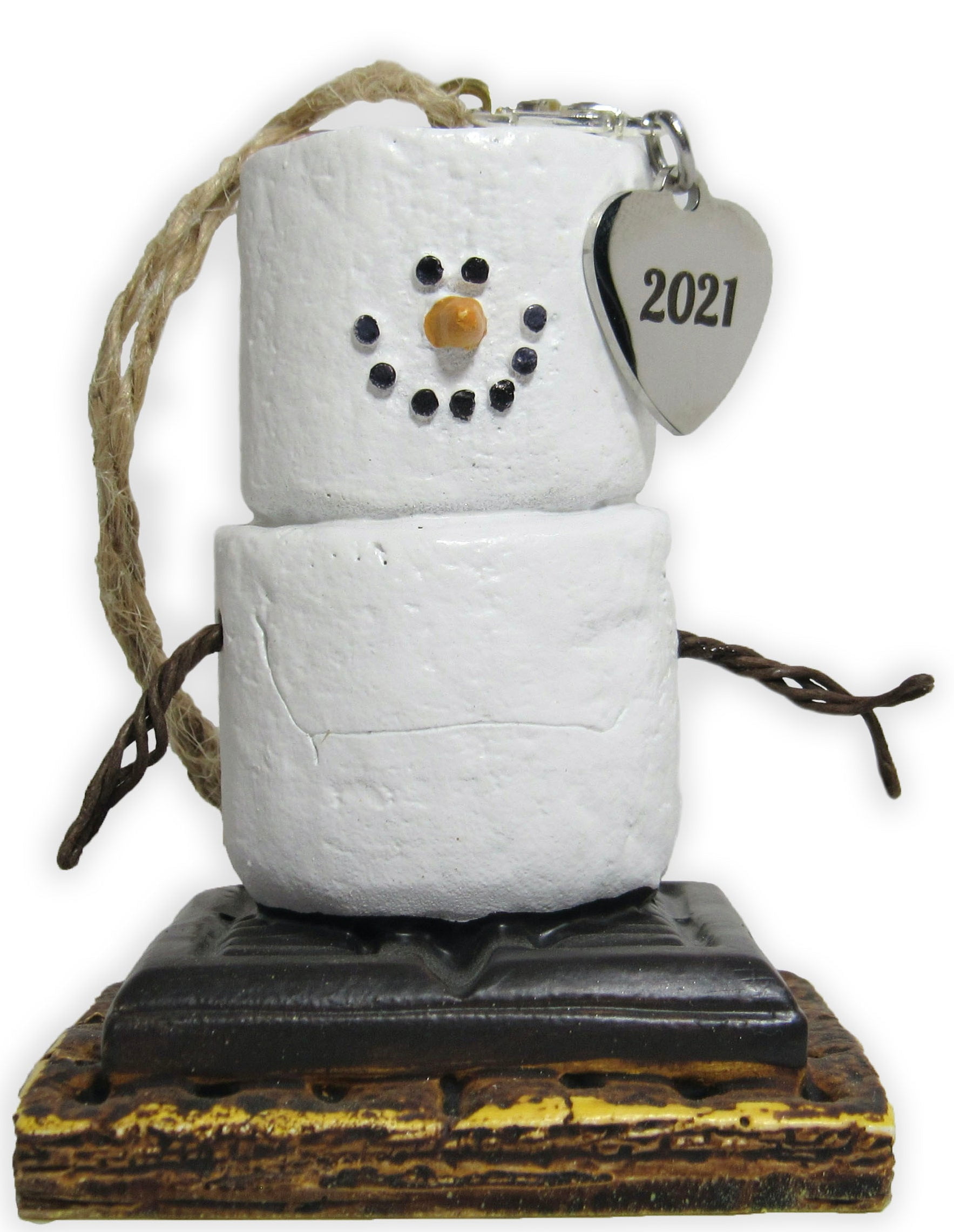 The Original Smores Ornament Dated 2022 Everyday Holiday Christmas Tree / Mantel Décor Gifts