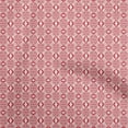 thumbnail image 1 of oneOone Georgette Viscose Red Fabric Geometric Fabric For Sewing Printed Craft Fabric By The Yard 42 Inch Wide, 1 of 5