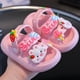 thumbnail image 4 of Children Sandals Slippers Soft Anti-Skid Cartoon rabbit panda DIY Design Hole Baby For Boys Girls Summer Kids Sandy Beach Shoes, 4 of 6