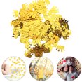 thumbnail image 3 of 4 Packs Gold Confetti Crown Confetti Table Scatter Wedding Birthday Baby Shower Decor, 3 of 7