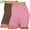 S-Brown, variant on Kctiaxy 2 Pack Yoga Shorts for Women Fashion Fitness Stretch Slim Summer Shorts Solid Color High Waist Lift The Hip Workout Biker Leggings