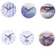 thumbnail image 2 of Tablero de densidad, reloj de pared redondo, tictac, movimiento de cuarzo, sala de estar, dormitorio, reloj decorativo Scienceny JJ23605-01B, 2 of 6
