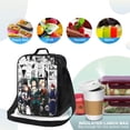 thumbnail image 4 of My Hero Academy Lunch Bag Anime Lunch Tote Bag Reusable Insulated Lunch Box Portable Lunch Bento Box For College Work Office Picnic 10.5*8*4.5 Inch, 4 of 8