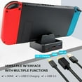 thumbnail image 2 of TV Dock for Nintendo Switch, HDMI Docking Station Portable Adapter Replacement Dock, 2 of 7