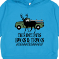 thumbnail image 3 of Inktastic Hunting Bucks and Trucks Toddler Hoodie, 3 of 4