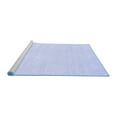 thumbnail image 2 of Ahgly Company Machine Washable Indoor Rectangle Abstract Blue Contemporary Area Rugs, 7' x 10', 2 of 4