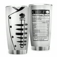 thumbnail image 1 of 20oz Stainless Steel Tumbler With Chef Nutrition Print Hot And Cold Vacuum Travel Coffee Mug, 1 of 4