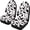 Cowhide Pattern, variant on XYZCANDO Set of 2 Auto Seat Covers Set for Interior Car Seat Covers Protector Decorative, SUV Van Sedan Car Front Seat Covers, Cowhide Pattern