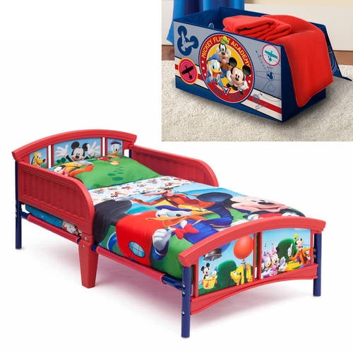 Disney or Nickelodeon Toddler Bed with BONUS Collapsible ...