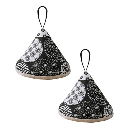 

2 PCS Cute Triangular Anti Hot Pot Hat Pot Ear Sets Creative Kitchen Pot Handle Casserole Enamel Pot Iron Pot Insulation Gloves Finger Cuff Daily tools Home essentials Utility tool