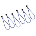 thumbnail image 4 of 6 piezas de 15 cm Heavy Duty Ball Bungee Cord Tie Cord Cord Canopy Straps Blue Sunnimix Pelota Bungee Rope 6 ", 4 of 6