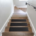 thumbnail image 3 of CTIRCHIU Black Non Skid Stair Treads PVC Waterproof Anti Slip Step Mats Outdoor, 3 of 10