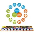 thumbnail image 3 of Rirool Kids Piano Dance Mat - Musical Playmat with 8 Instrument Sounds & Touch Keys - Educational Toy for Toddlers 3-7 Years, 3 of 9
