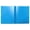 Blue, variant on HANXIULIN Plastic Pockets Folders with Brads, Heavy Duty School Folders with Prongs and Pockets, Letter Size Multicolor Folders, 1 Pack Folders, Back to School Supplies