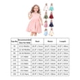 thumbnail image 7 of IDOPIP Flower Girls Bowknot Tutu Dress for Kids Baby Wedding Birthday Party Baptism Formal Dresses, 7 of 7