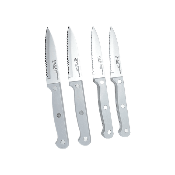 Ginsu Kiso 4-Piece Paring Knife Set (Gray)
