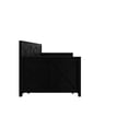 thumbnail image 5 of Home Design Minot Twin Solid Wood Daybed with Pull-out Trundle, Black, 5 of 14
