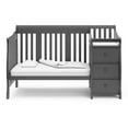 thumbnail image 5 of Storkcraft Portofino 5-in-1 Convertible Baby Crib and Changer, Gray, 5 of 16