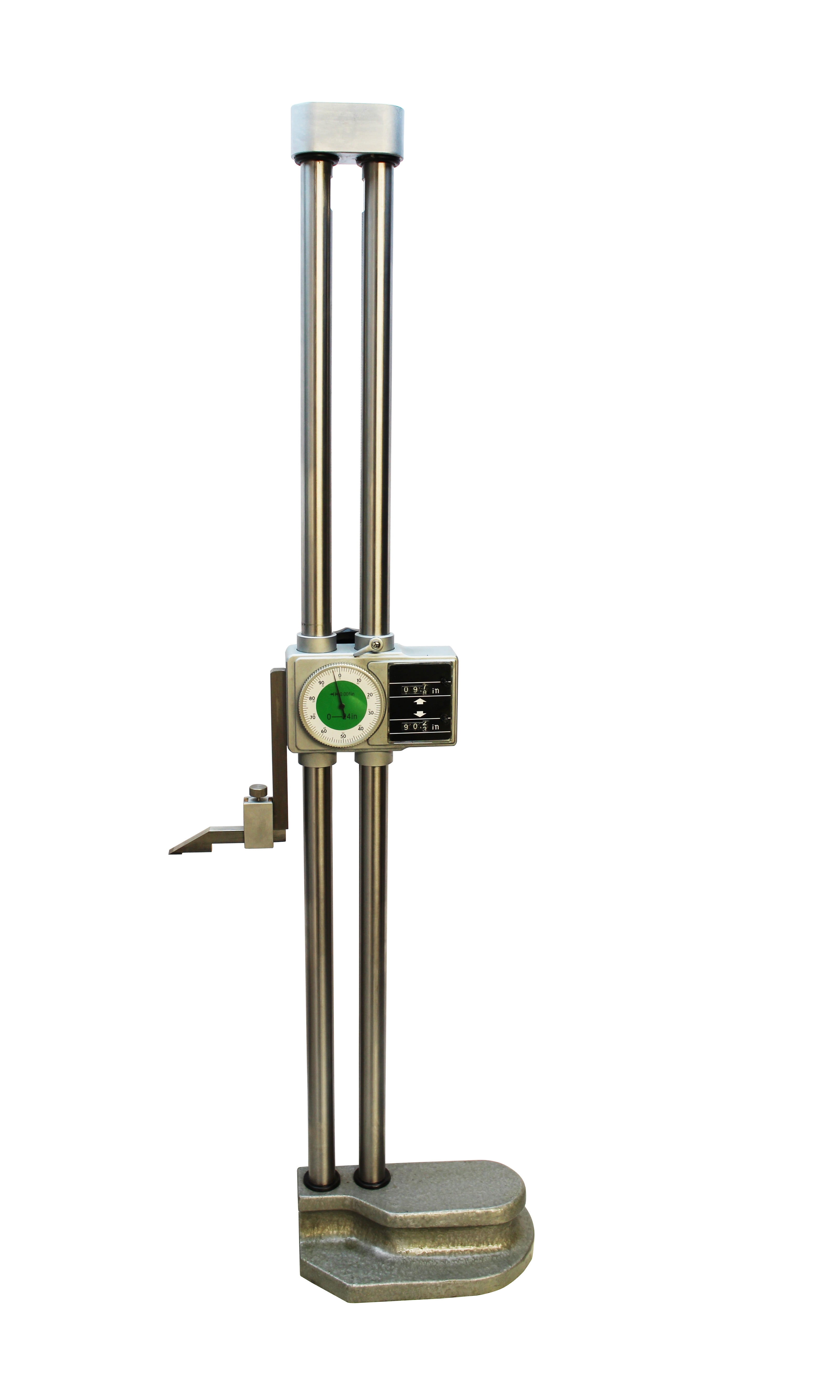 Precision Double Beam 24'' Dial Height Gage Carbide .001'' Digital