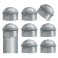 thumbnail image 1 of Tapas para postes de cerca VIVIDA de acero galvanizado de 1-3/8" 8 piezas, 1 of 7