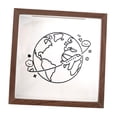thumbnail image 1 of Elodie Shadow Box Frame Compact Keepsakes Box for Photo Storage Stamps Concert Stub 15cmx15cmx4.5cm, 1 of 8