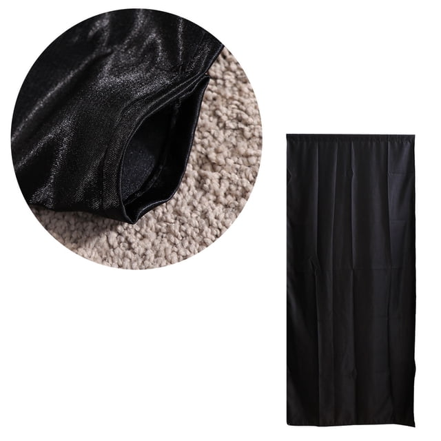 NIYANGLE Thermal Insulation Curtains Blackout Window Cover Rectangular Shape for Study 39 x 84 Inch 1Pack
