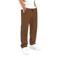 thumbnail image 4 of Tiijoy Boys Pants Casual Solid Elastic Waist Drawstring Straight Pants, Size 5-16, 4 of 6