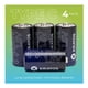 thumbnail image 3 of Pilas Alcalinas Kratos Power C LR14 1.5V Paquete de 4, 3 of 5