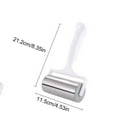 thumbnail image 3 of Mauxuk Stainless Steel Rolling Pin for Pizza Dough Pasta - Professional Kitchen Tool, Non-Slip Grip, Ergonomic Handle, Durable & Lightweight (8.35x4.53in, 0.26lb), 3 of 5
