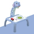 thumbnail image 3 of Blue Children Projection Drawing Toy Set Elephant Table With 24 Patterns Art Painter, 3 of 8
