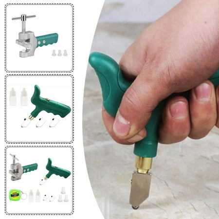 

GHYJPAJK Manual Glass Tile Cutter Tile Handheld Opener Glass To Tile Ceramic P6R7