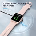 thumbnail image 6 of ACHOICE 1.8" Smart Watch for Men Women, Fitness Tracker with Bluetooth Call, Smartwatch with Alexa Built-in, 105+ Workout Tracker, IP68 Waterproof, Fits for Iphone Android, for Gift Pink, 6 of 9