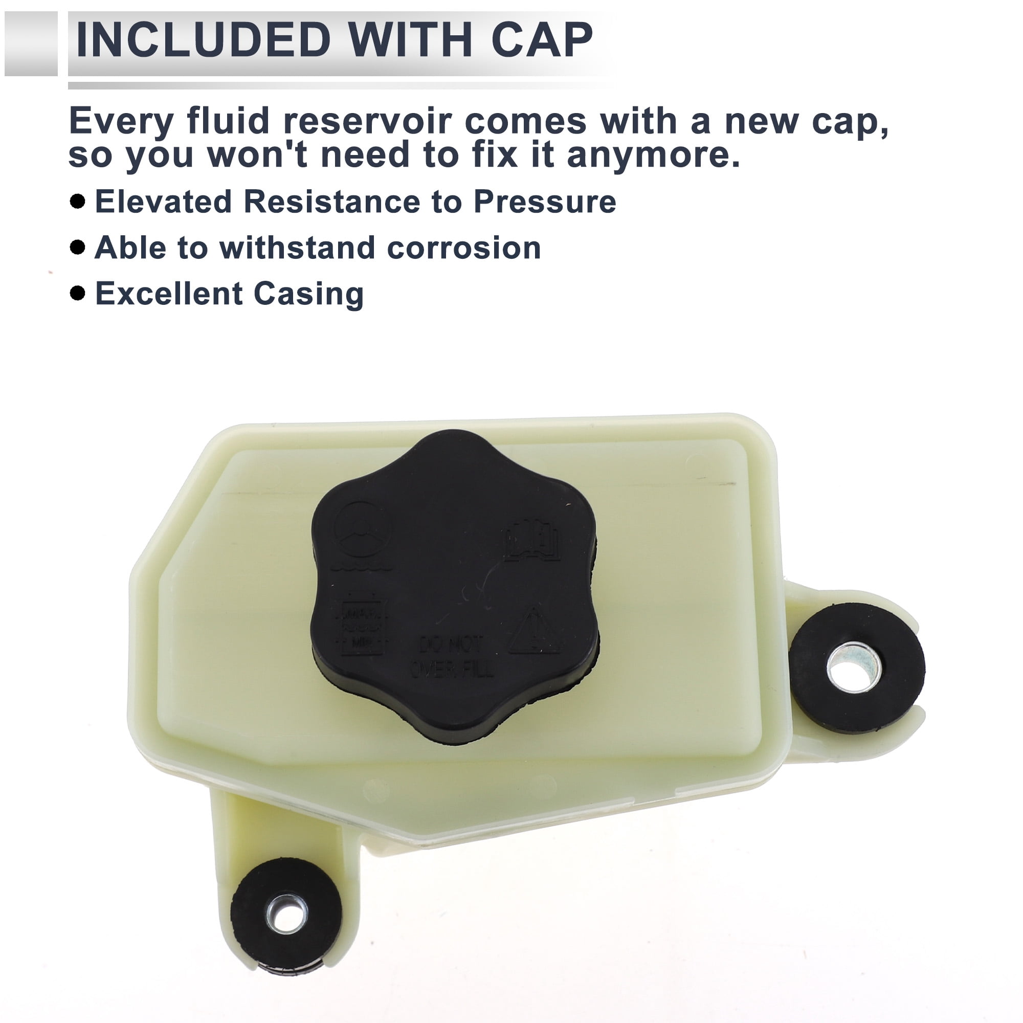 Unique Bargains Power Steering Reservoir for Lincoln MKX 2007-2010