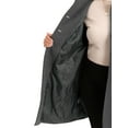 thumbnail image 6 of Agnes Orinda Women's Plus Size Coat Turndown Collar Single Breasted Warm Long Coats with Pocket 2X Gray, 6 of 7