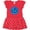 Red with Polka Dots, variant on Inktastic Nautical Anchor Sailing Gift Toddler Girl Dress
