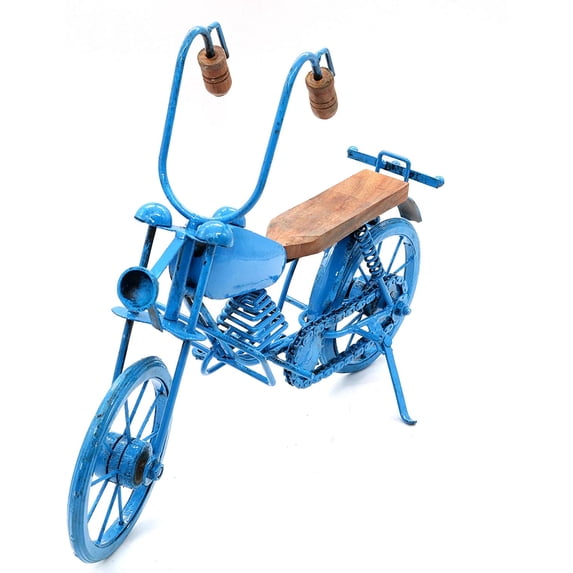 Mythrojan Wooden Metal Cycle/Bicycle Decorative