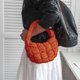 thumbnail image 3 of Bolsos Hombro Acolchados para Mujer Cloud Mini Bag Bolso Cross Bag Tote (Naranja), 3 of 7