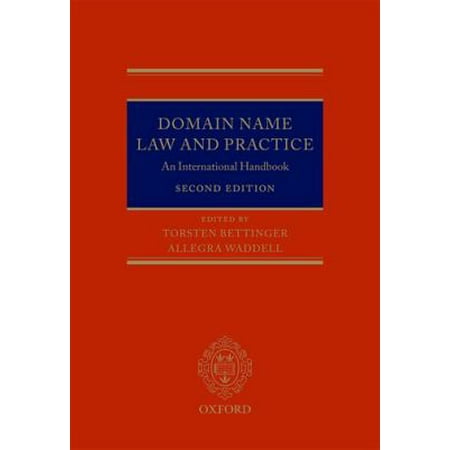 Domain Name Law and Practice: An International Handbook