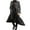 Dark Gray, variant on Men's Double Breasted Trench Coat Notched Lapel Slim Fit Long Overcoat Soft Elegant Windbreaker Winter