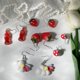 thumbnail image 3 of Lindo Juego De Pendientes De Gancho Con Colgante De Fruta De Animales De Dibujos Animados De Resina Divertida Para Niña Accesorios Diarios, 3 of 4