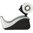 thumbnail image 2 of Value Desktop Tape Dispenser, Attached 1" Core, Black/Silver, 2 of 3
