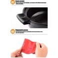 thumbnail image 3 of Kearding 4 Uds. De soporte de silicona para mango de asistencia, mangas de soporte para mango caliente, mango de olla con aislamiento térmico Cocina y Comedor, 3 of 6