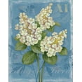 thumbnail image 2 of Gladding, Pamela 26x32 Gold Ornate Wood Framed with Double Matting Museum Art Print Titled - Tardiva Hydrangea, 2 of 4