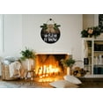 thumbnail image 4 of Eveokoki 11" Christmas Door Decoration Wooden Hanging Sign Printed With Let it Snow Sign,12In Rustic Farmhouse Door Sign Holiday Decor for Home Window Wall Indoor Outdoor Decorations, 4 of 5