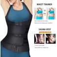 thumbnail image 3 of Neopreno sauna sudoración entrenador de cintura corsé recortador chaleco para mujeres pérdida de peso, corsé de cintura más delgado Xemadio WRMH-733-4, 3 of 7