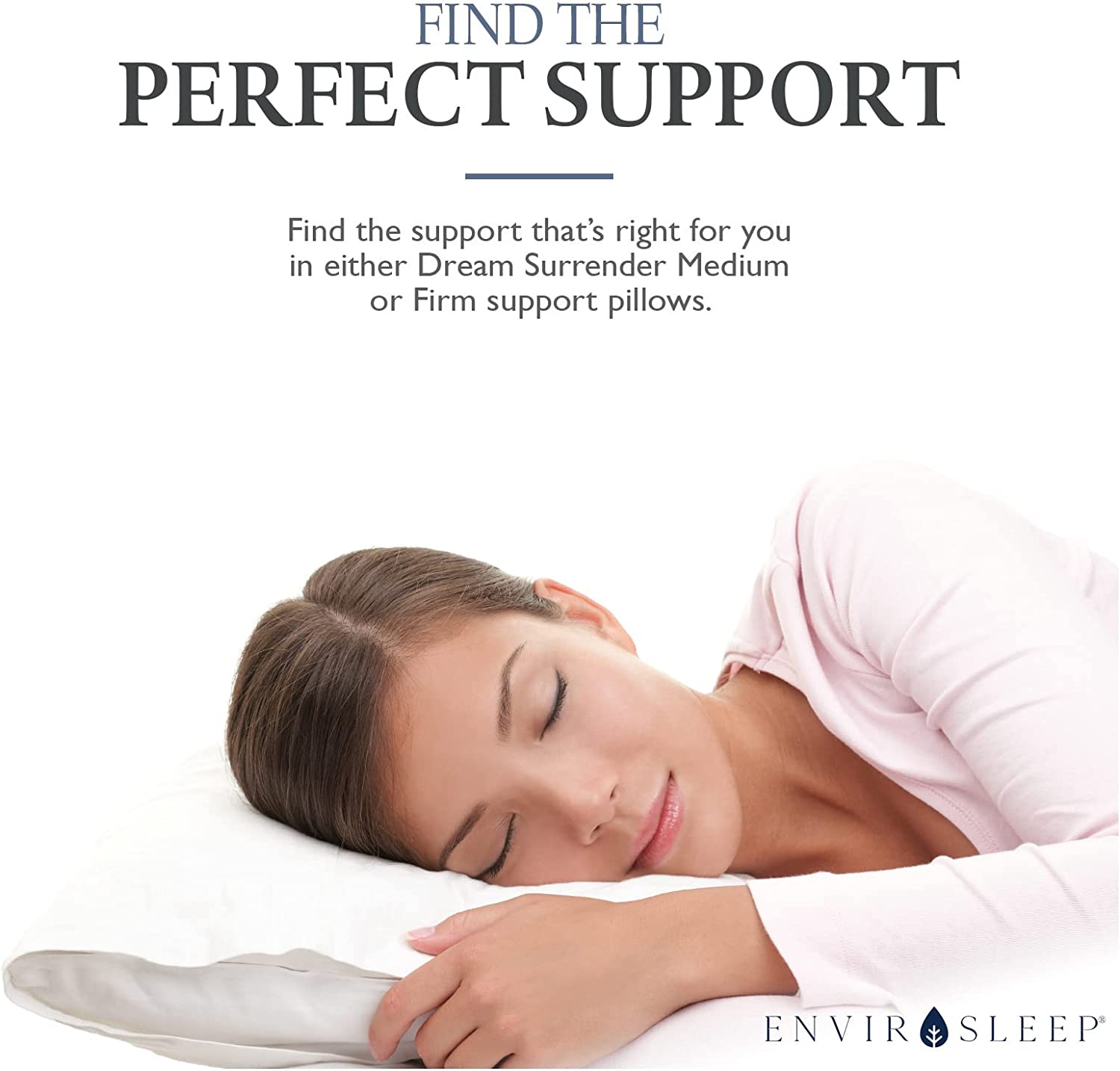 Envirosleep Dream Surrender King 2 Pillows Found at Hampton Inn